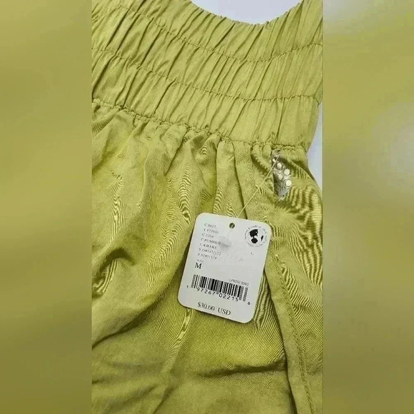 Free People Movement Women's Size M The Way Home Shorts Pomelo Khaki - Picture 4 of 4